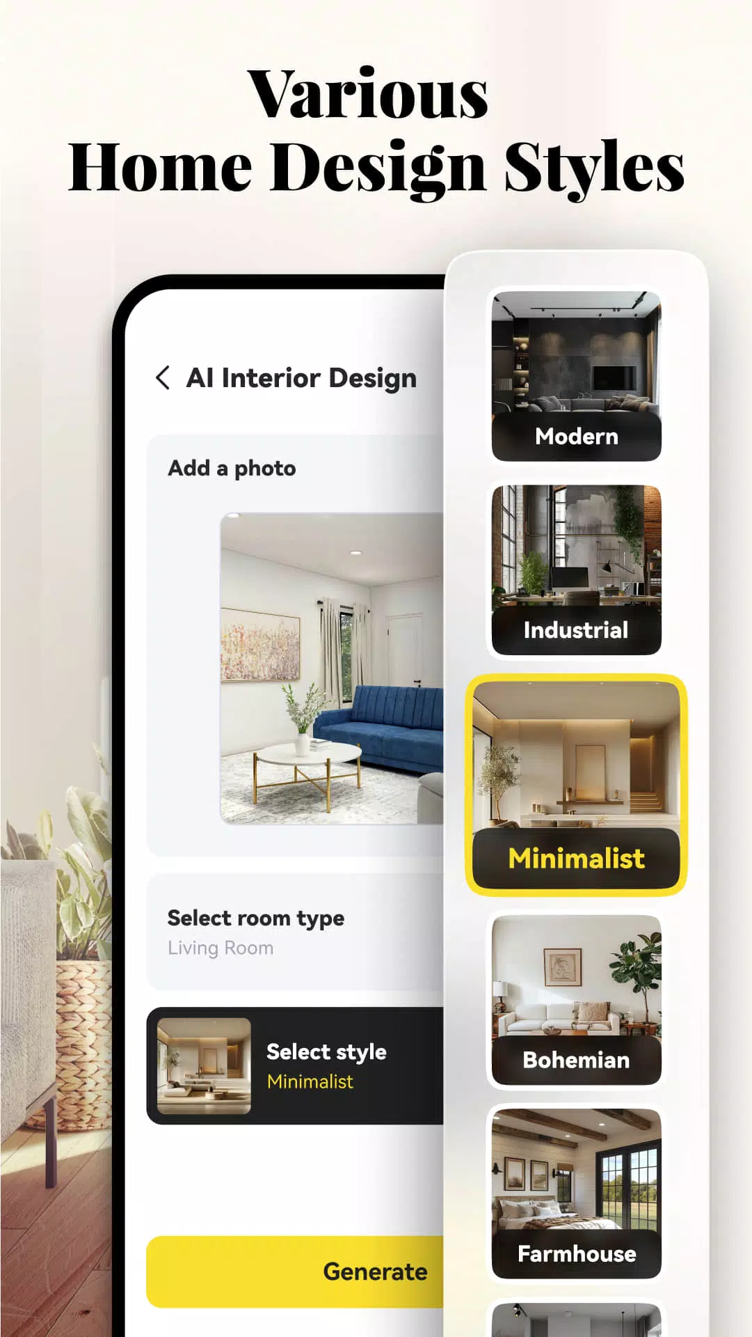 AI Home Design: Interior Decor スクリーンショット 2