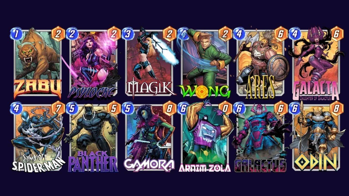 Exemplo de Combo com Galactus