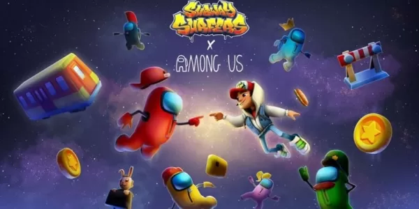 Metro Surfers Parceira com Among Us