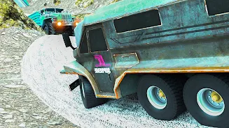 Mud Truck Sim 3D Driving Games ဖန်သားပြင်ဓာတ်ပုံ 1