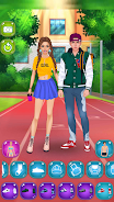 School Couple dress up Ảnh chụp màn hình 1