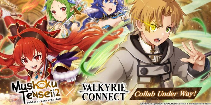 Wydarzenie Crossover Mushoku Tensei zostało ulepszone Valkyrie Connect o nowe postacie i funkcję rozwoju