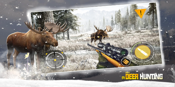 Deer Hunting: 3D shooting game Captura de pantalla 0