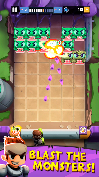 Gun Blast: Bricks Breaker! Capture d'écran 0