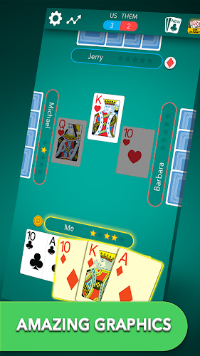 Euchre Classic Card Game ဖန်သားပြင်ဓာတ်ပုံ 3