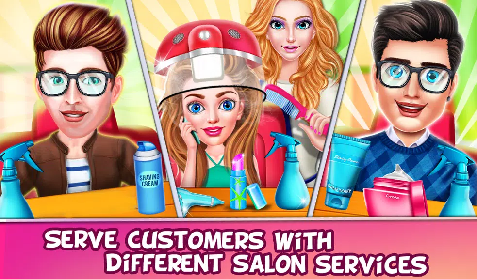 Barber Shop - Simulator Games Скриншот 2