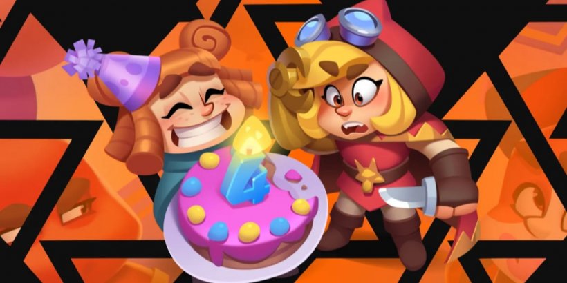 Rush Royale celebra su cuarto aniversario con un evento especial de cumpleaños