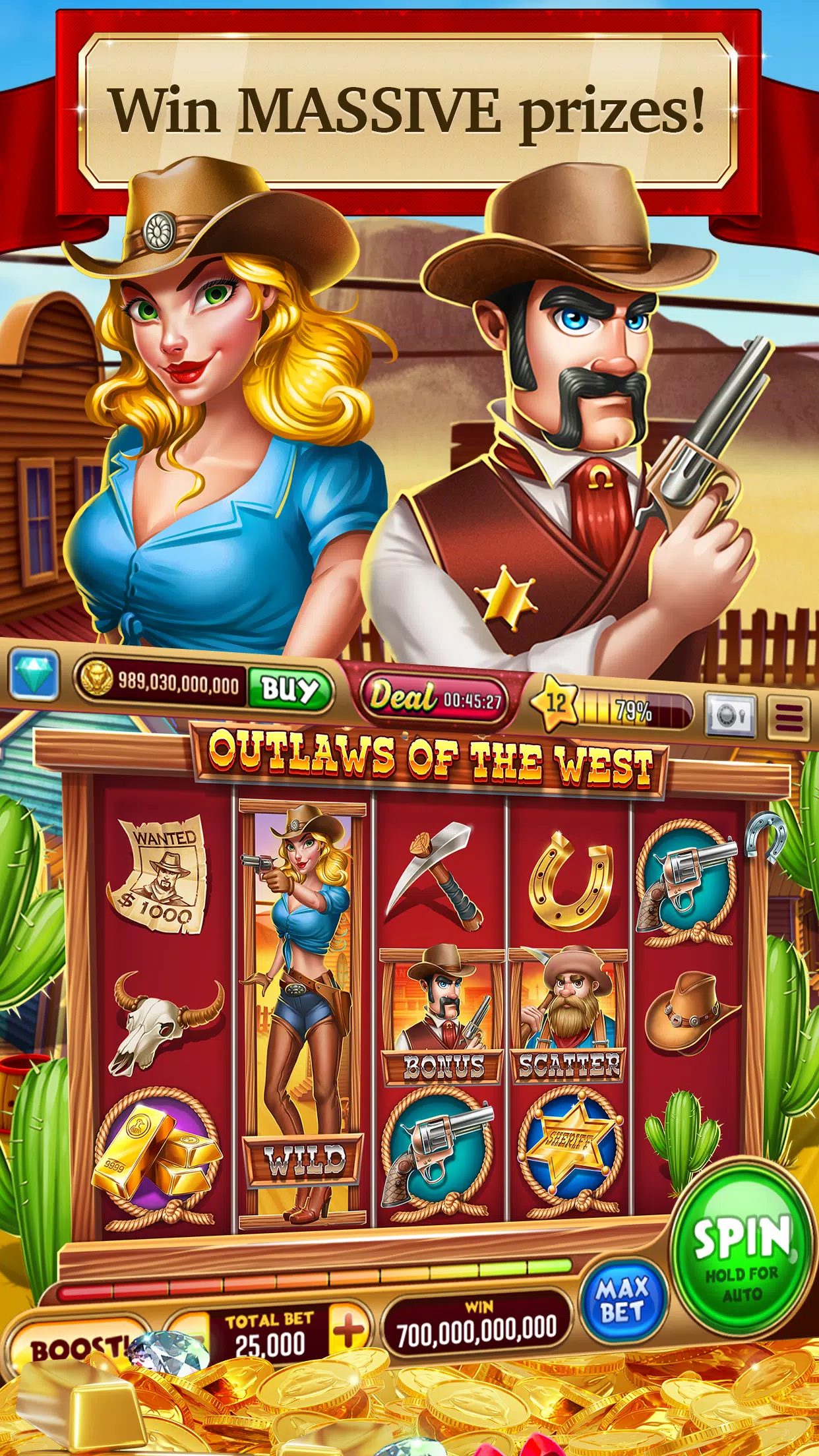 Schermata Slots Panther Vegas: Casino 3