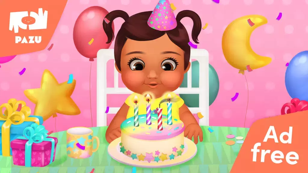 Baby Birthday Maker Game স্ক্রিনশট 1