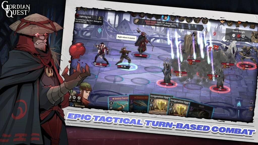 Gordian Quest RPG erscheint für Android