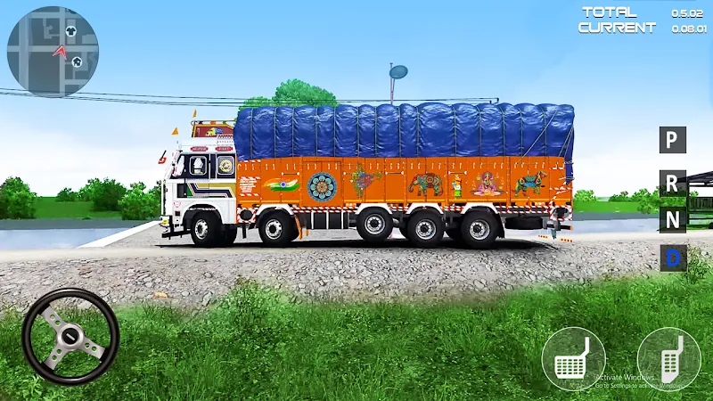 Indian Driver Cargo Truck Game Screenshot 0