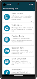 Alberta Driving Test Practice Captura de pantalla 1