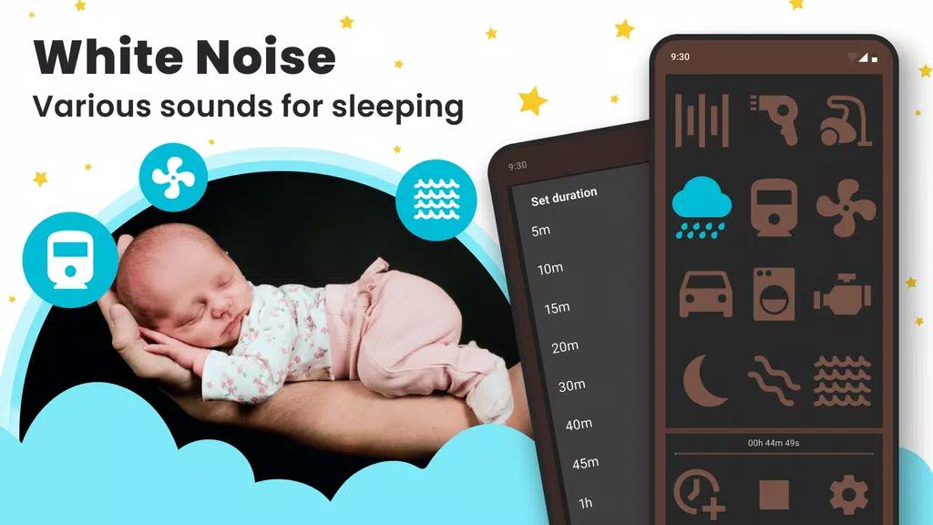 White Noise: Baby Sleep Sounds Ekran Görüntüsü 0