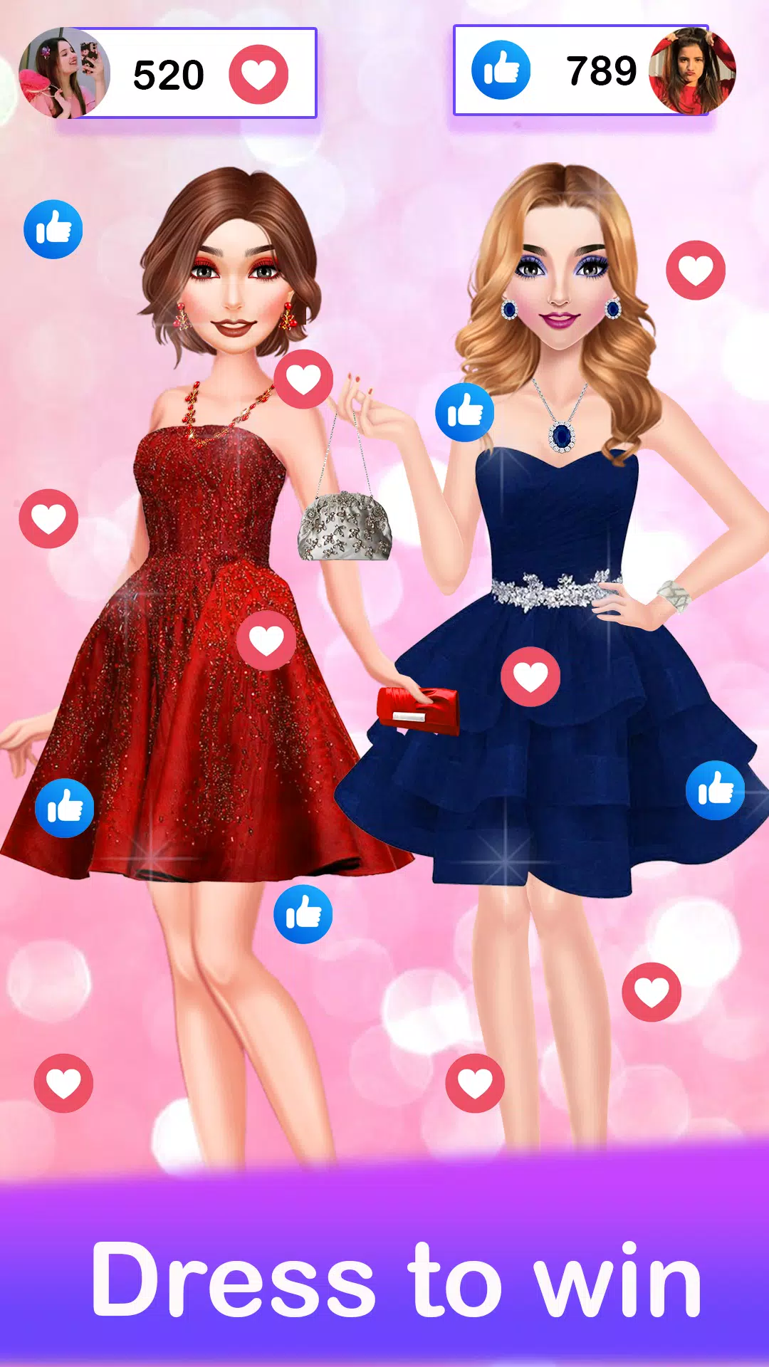 Fashion Girl Makeup Games Show Скриншот 2