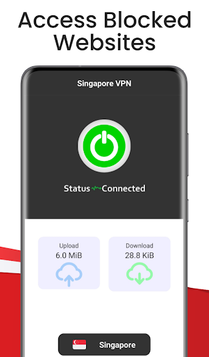 Singapore VPN - Unlimited Fast Screenshot 1