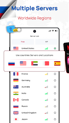 Russia VPN: Get Moscow IP Captura de pantalla 1