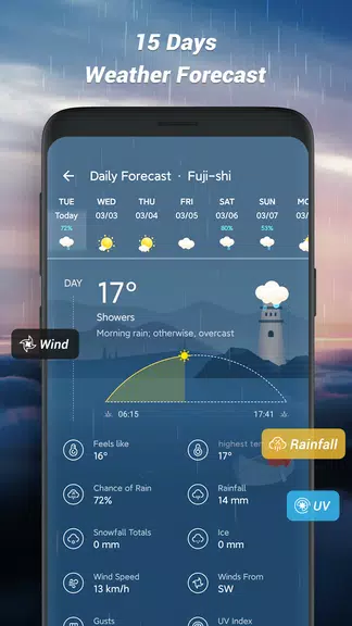 Local Radar Weather Forecast Скриншот 2