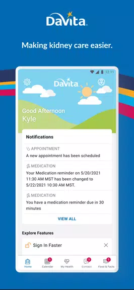 DaVita Care Connect Capture d'écran 0