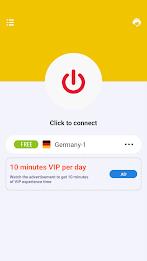 VPN Germany - DE VPN Proxy Capture d'écran 0