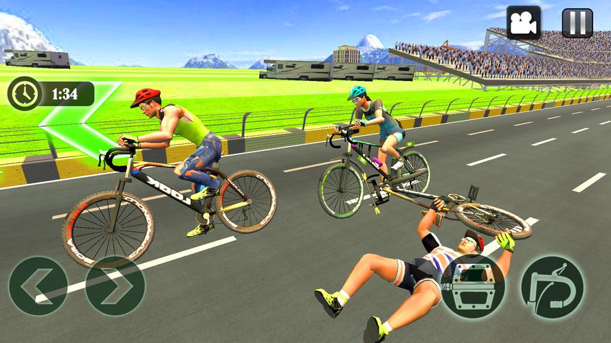 Cycle Race Game Cycle Stunt Скриншот 2