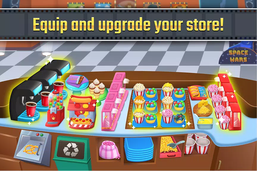 My Cine Treats Shop: Food Game ภาพหน้าจอ 3