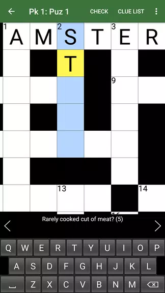 Cryptic Crossword Lite 스크린샷 3