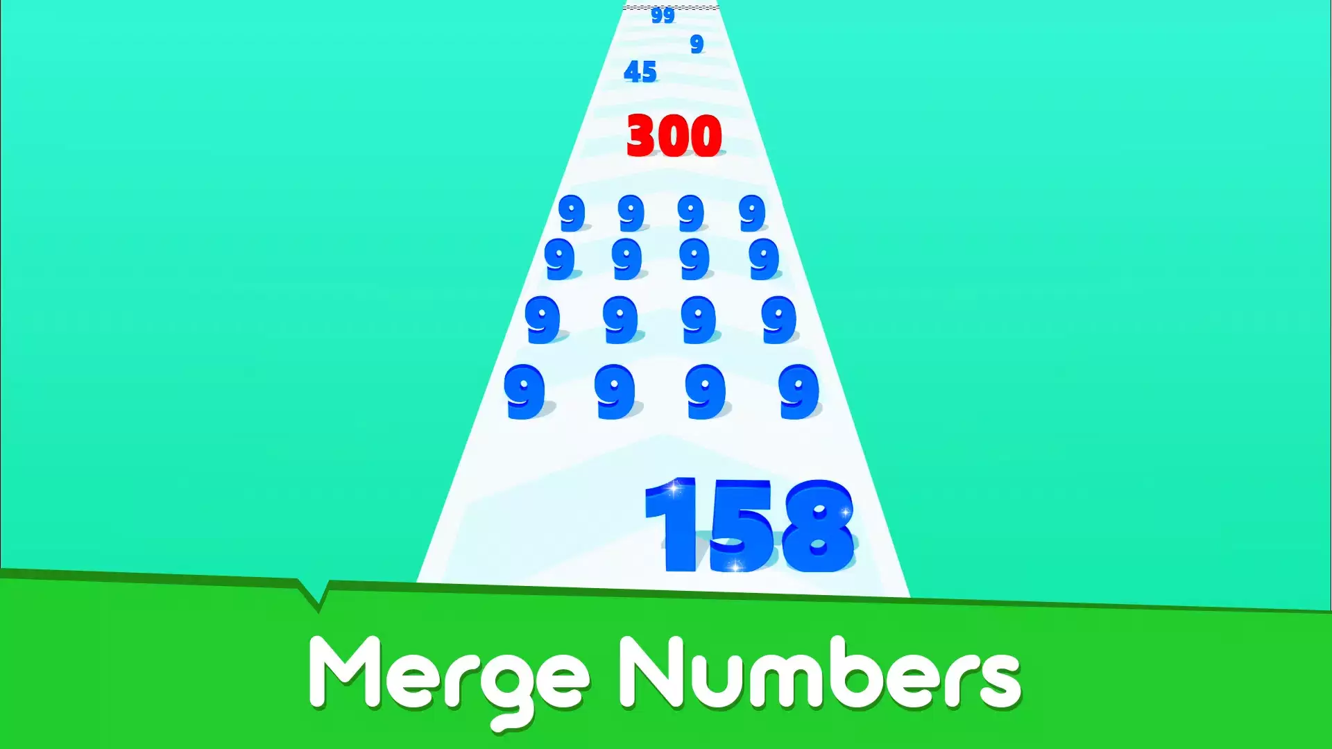 Run & Merge Numbers Game Скриншот 0