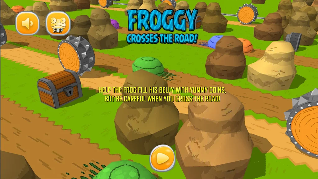 Jumppy Frog Cross Forest Capture d'écran 0