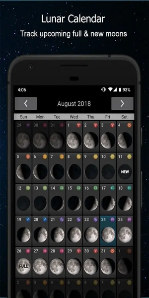 Phases of the Moon Pro 스크린샷 2