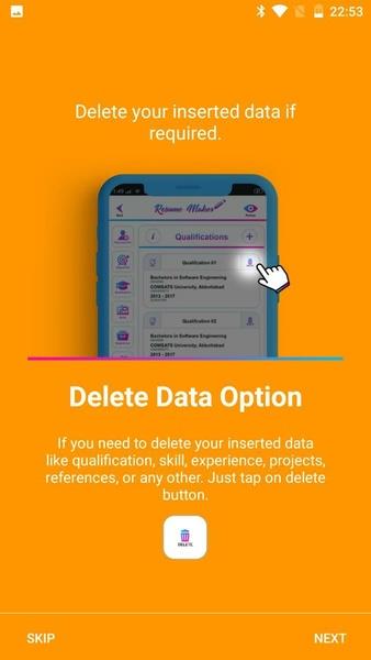 Free Resume Maker Screenshot 3