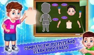 Kids Learning Human Bodyparts Tangkapan skrin 3