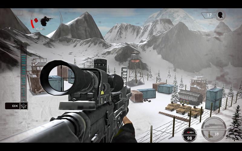 Mountain Sniper Shooting: FPS Captura de tela 1