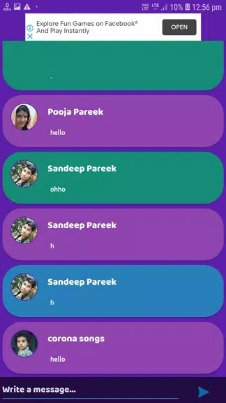 Mini Chat ROOM | Make New Friends 스크린샷 2