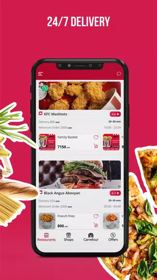 Menu.am-Food and more Delivery應用截圖第2張