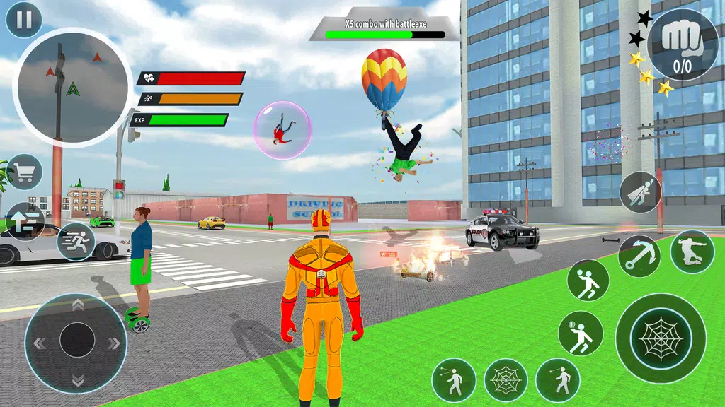 Police Robot Rope Hero Game 3d স্ক্রিনশট 3