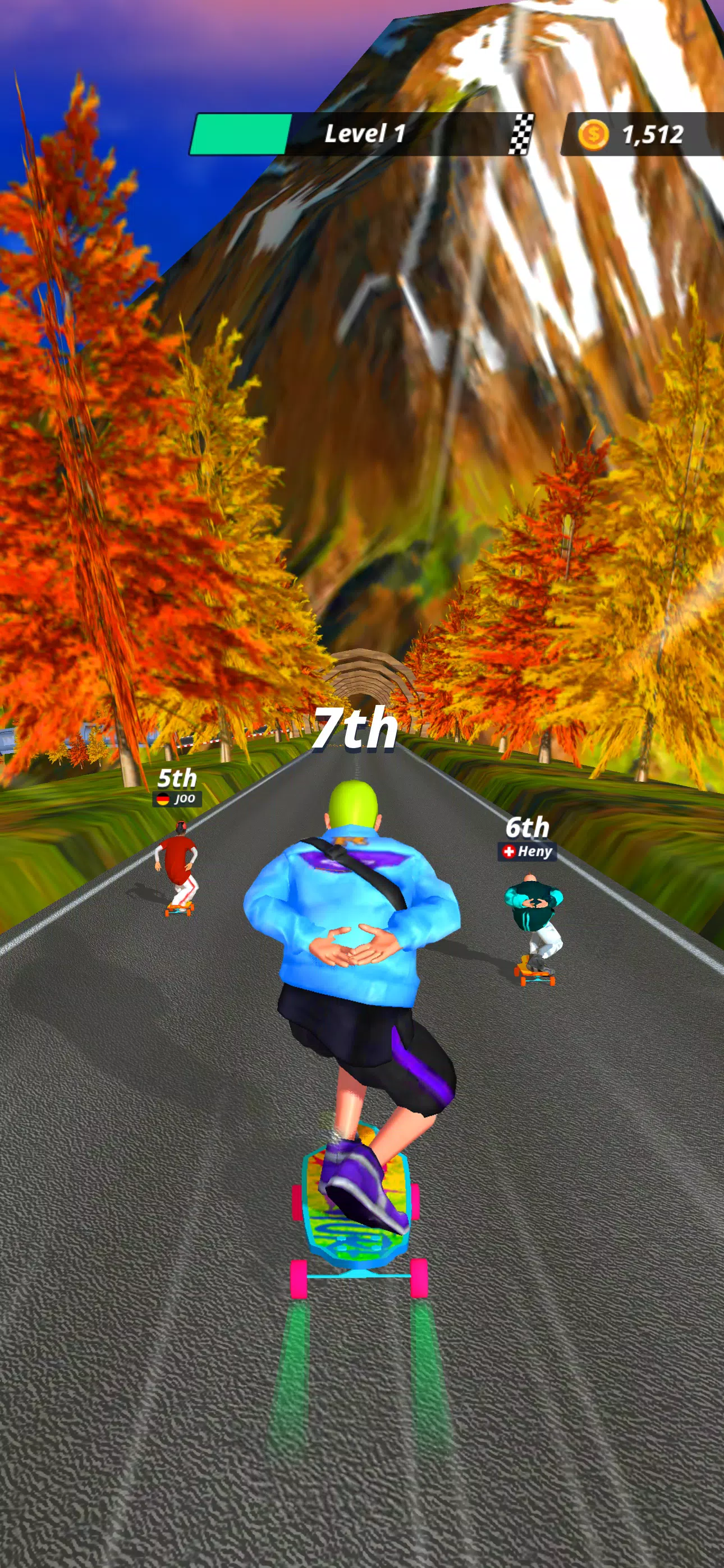 Downhill Racer Screenshot 1