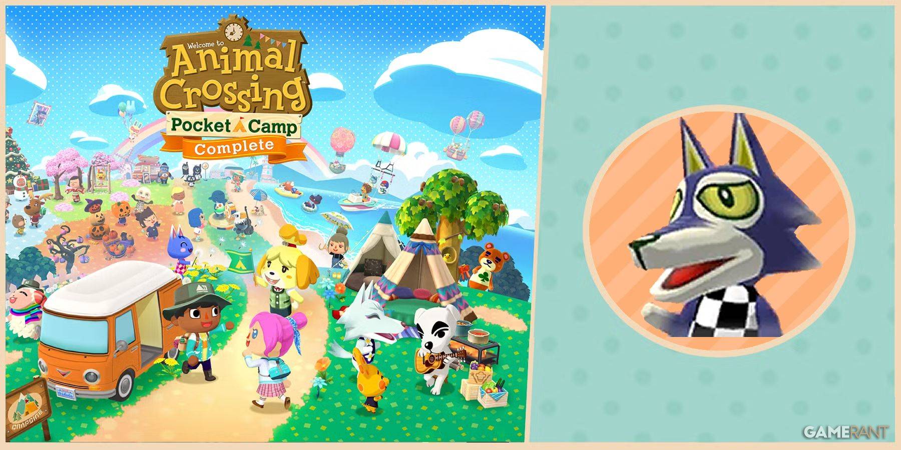 Lobo entfesselt in Animal Crossing: Pocket Camp!