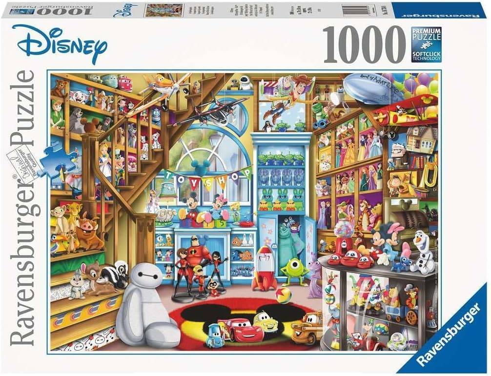 Ravensburger Disney-Pixar Toy Store JIGSAZZZZZZZZZZZZZE - 1000 အပိုင်း 1000