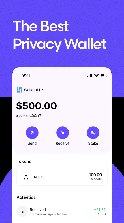 Leo Wallet Screenshot 1