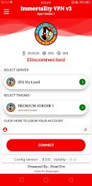 Immortality VPN Pro Captura de pantalla 0