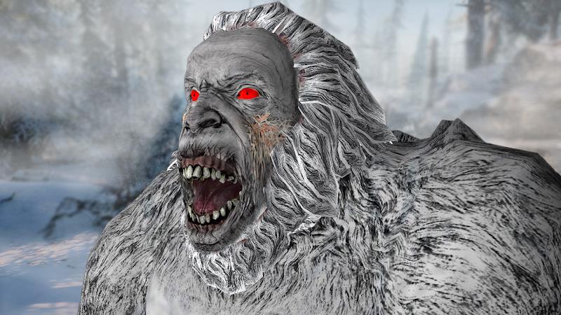 Bigfoot Yeti Hunt & Survival Screenshot 0