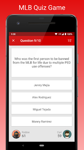 Fan Quiz for MLB स्क्रीनशॉट 0