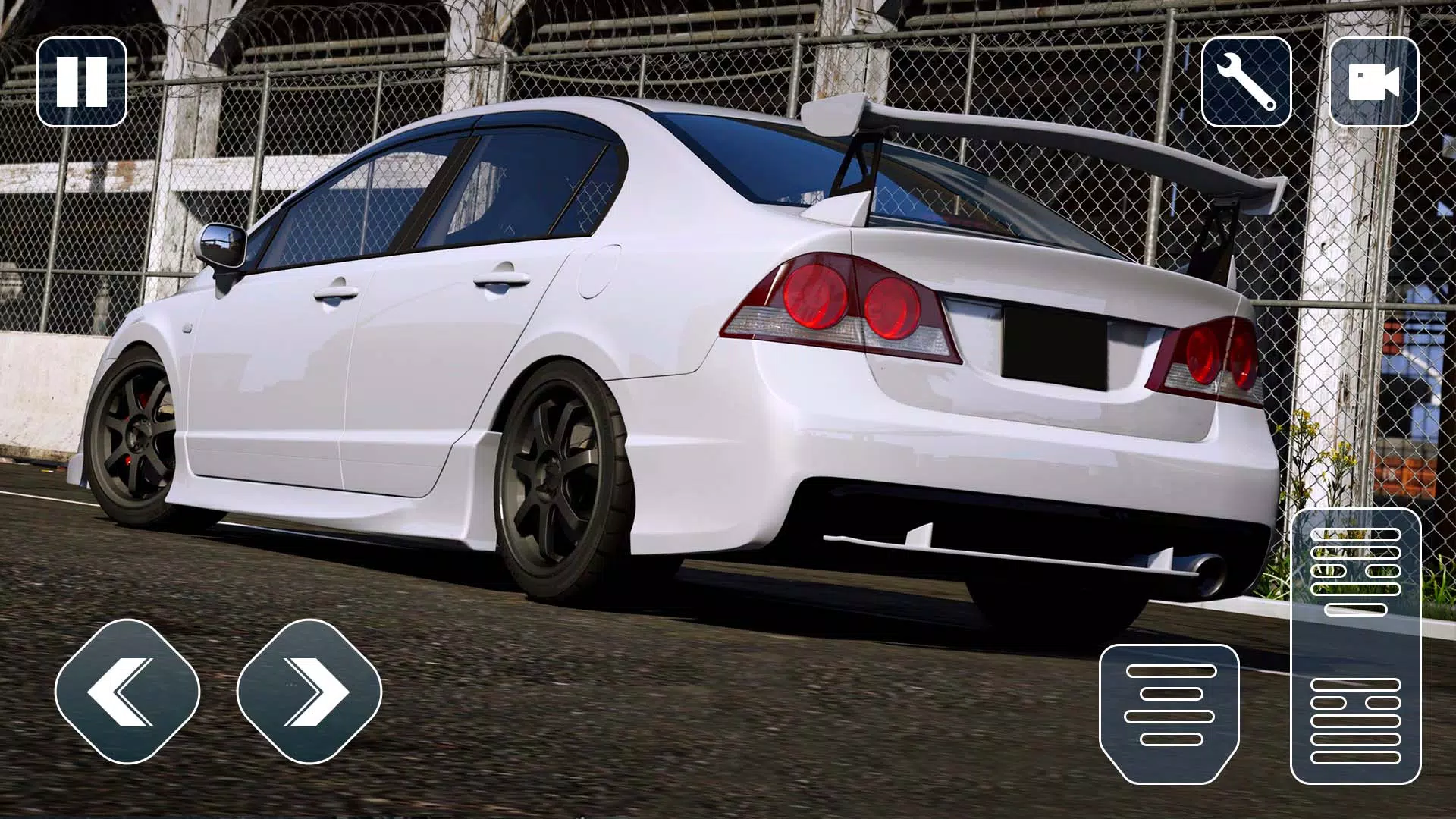 Furious Civic Car City Race Capture d'écran 3