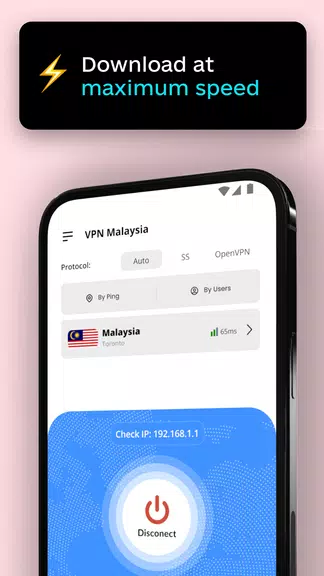 VPN Malaysia - Unlimited KL IP 스크린샷 3