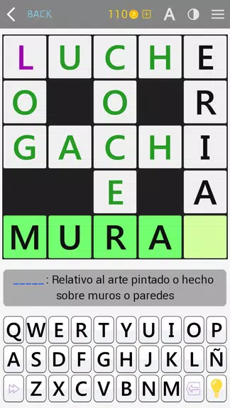 Crosswords Spanish crucigramas Ảnh chụp màn hình 2