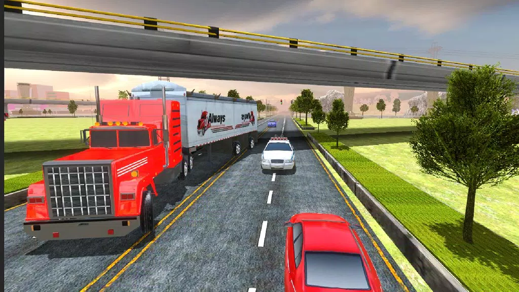 Highway Cargo Truck Simulator Schermafbeelding 2