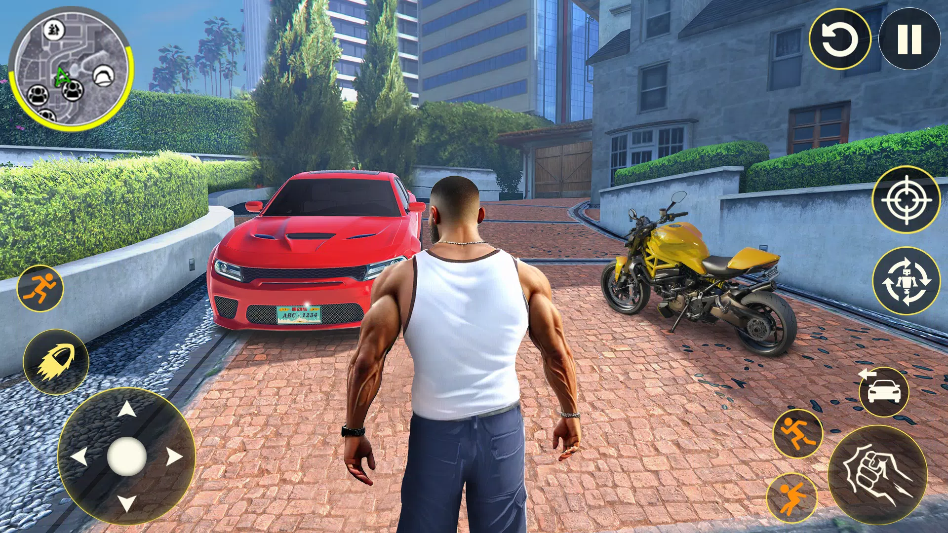 Gangster Simulator ဖန်သားပြင်ဓာတ်ပုံ 0