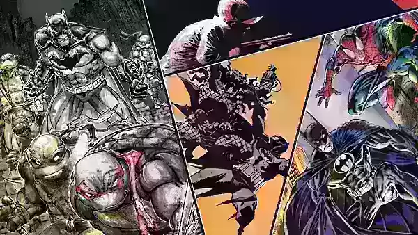 Batman crossover artwork