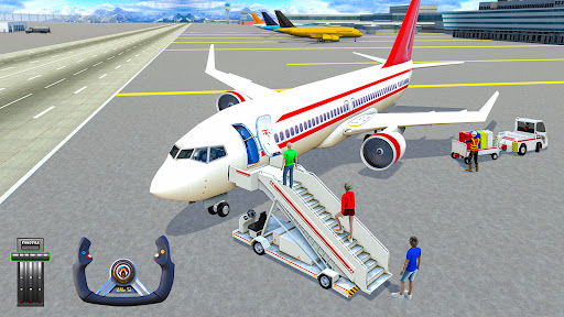 City Pilot Flight: Plane Games स्क्रीनशॉट 1