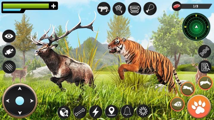 Tiger Simulator Animal Game 3D Schermafbeelding 0